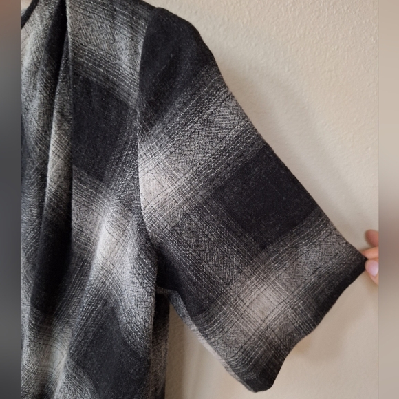 Isabel Marant Womens Wool Blend Short Sleeve Knee-length Plaid Dress Size 34 (2) - Picture 3 of 11